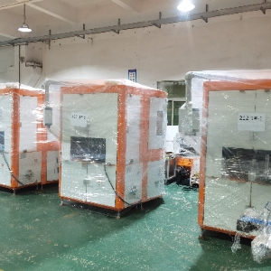 3 sets of automatic silkscreen printing machine to Indonesia Customer