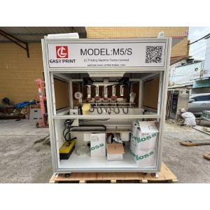 3 sets of 5-Color CNC Servo Ink Cup Pad Printers Exported to Indonesia, Empowering Helmet Printing Upgrade and Ushering in a New Chapter of Cooperation