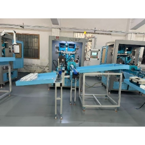 Repeat Order - Automatic Milk Tea Cup Silk Screen Machine Packed for Export to UK Customer 