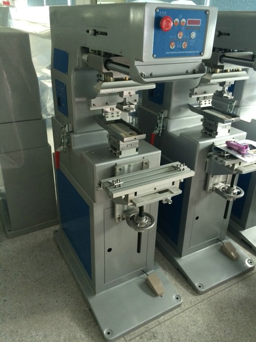 Two Color Pad Printing Machine with Shuttle