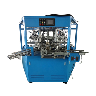 3 Colors LED Rotary Fully Automatic Screen Printing Machine