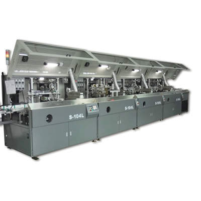 4 Color Fully Automatic UV Screen Printing Machine