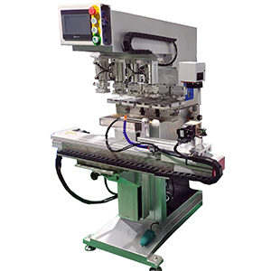 4 Colors Servo Ink Cup Pad Printer with Independent Head 4 Colors Servo Ink Cup Pad Printer with Independent HeadM4-400T (PLC)