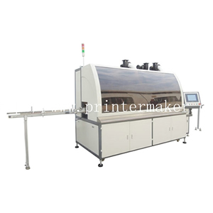 Automatic Glass Bottle Screen Printing Machine For Cosmetic Industry