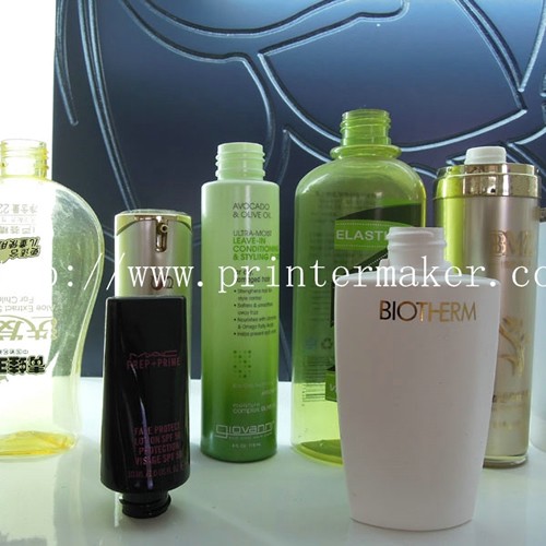 Automatic Glass Bottle Screen Printing Machine For Cosmetic Industry