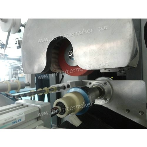 Automatic Rolling Hot Stamping Machines on Plastic Caps