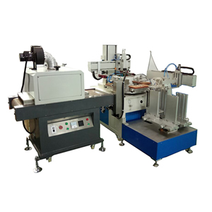 Automatic UV silk screen printing machine on aluminum rulers