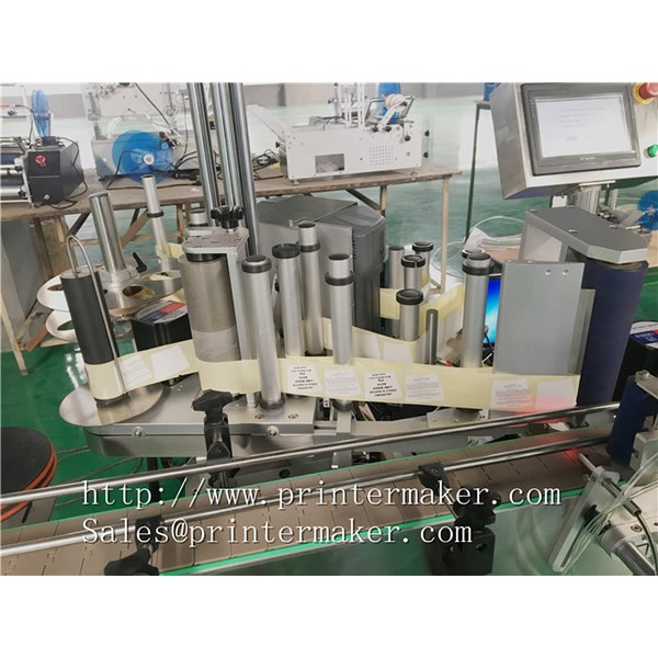Bottles Automatic Labeling Machine with Barcode Printer