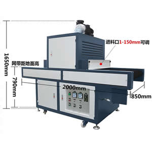 Flat UV Curing Machines on Plastic Box