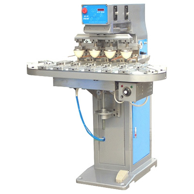 Economical 4 Color Pad Printing Machine with Conveyer Economical 4 Color Pad Printing Machine with ConveyerEP4C-150