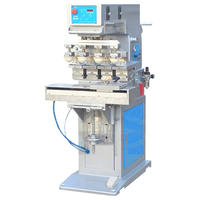 Economical 4 Color Pad Printing Machine with Shuttle WorkingTable Economical 4 Color Pad Printing Machine with Shuttle WorkingTableEP4S-200