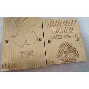 Engraved Embossing-Bronzing Copper Plate
