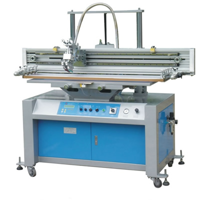 Flat Bed Screen Printing Machine with Vacuum Table