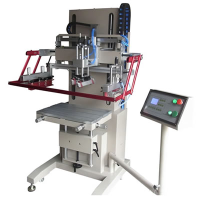 Flat Screen Printing Machine on Bags