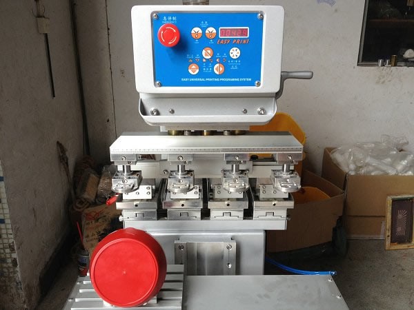 Four Color Pad Printing Machine With Shuttle