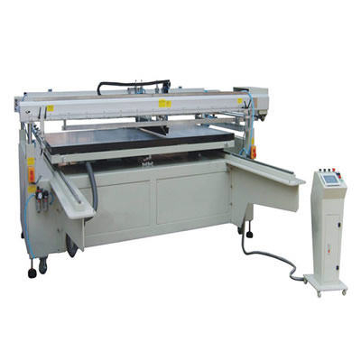 Four Column Big Area Screen Printing Machine with Sliding Table