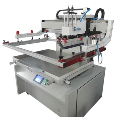 Fully Electrical Driven Flat Bed Screen Printer With PLC Control and Servo Motor