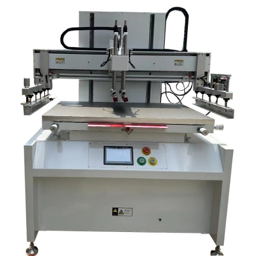 Fully Electrical Driven Flat Bed Screen Printer With PLC Control and Servo Motor