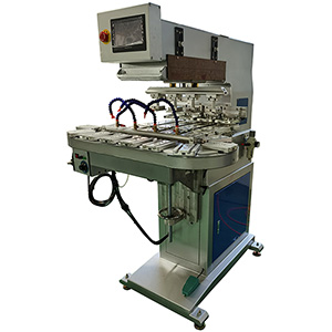 4 Color Ink Cup Pad Printing Machine with Conveyor
