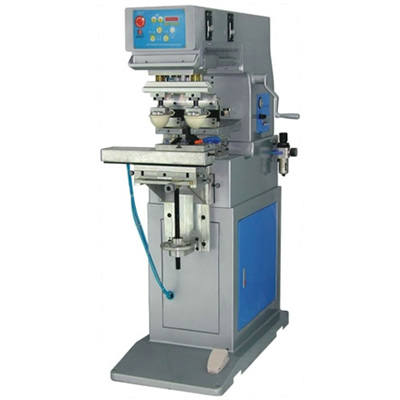 Large Printing Size Two Color Pad Printing Machine with Shuttle