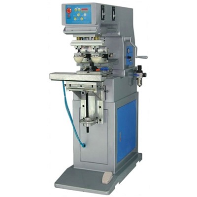 Large Printing Size Two Color Pad Printing Machine with Shuttle