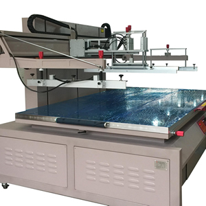 Large Size Flat Bed Screen Printing Machine