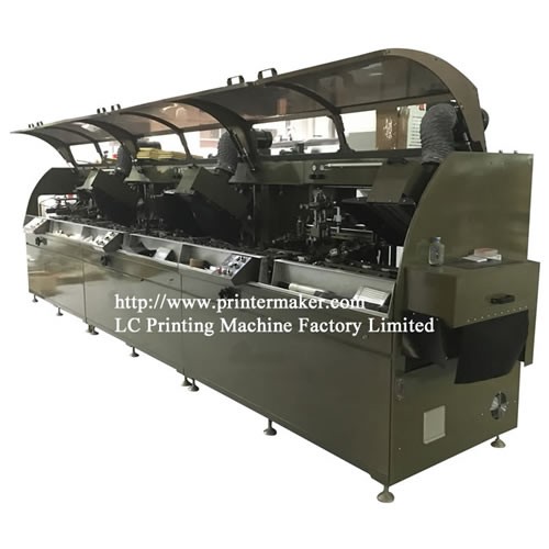 New Upgraded 3 Color Automatic Silk Screen Printing Machine