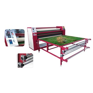 Fabric heat press shop machine