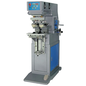 One Color Pad Printing Machine with Two Heads for Large Images