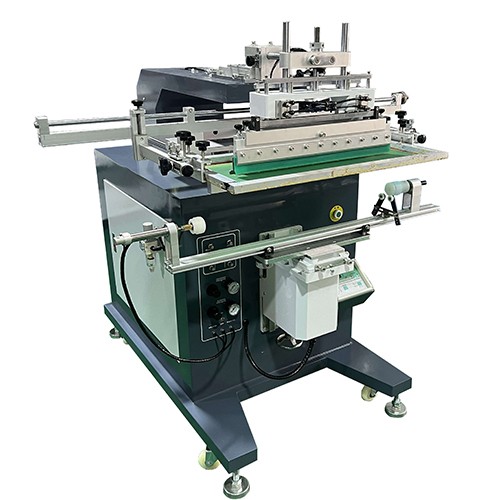 Pneumatic Cylindrical Screen Printer For Long Tube