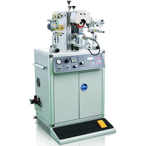 Rolling Hot Stamping Machine for Oval/Round/Cone/Square Shape Caps(PLC Control) - Image 1 H-100R