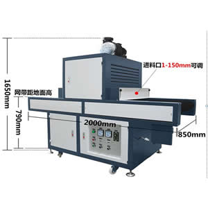 Glass Plates Flat UV Dryer