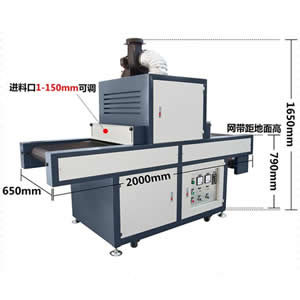 Paper cards UV Curing machine