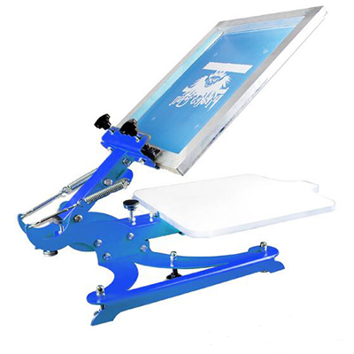 single color screen press silk screen printing machine